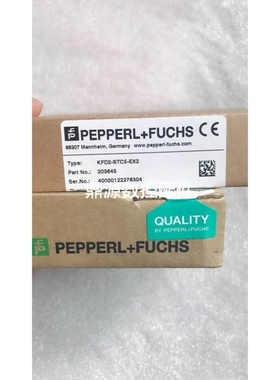 【议价】进口倍加福安全栅KFD2-STC5-EX2订货号203645包邮议价