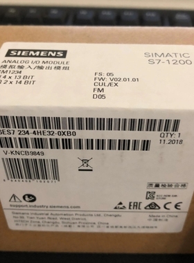 【议价】6ES7274-1XA30-0XA0S7-1200CPU 2路模块量输入模拟器