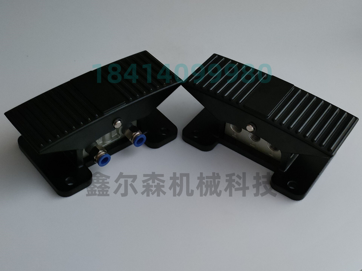三位五孔自动复位气动脚踏阀 jvfa-350-8a 升降机脚踏开关 脚踏阀