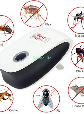 Ultrasonic Electric Anti Mosquito Pest Bug Insect Repeller