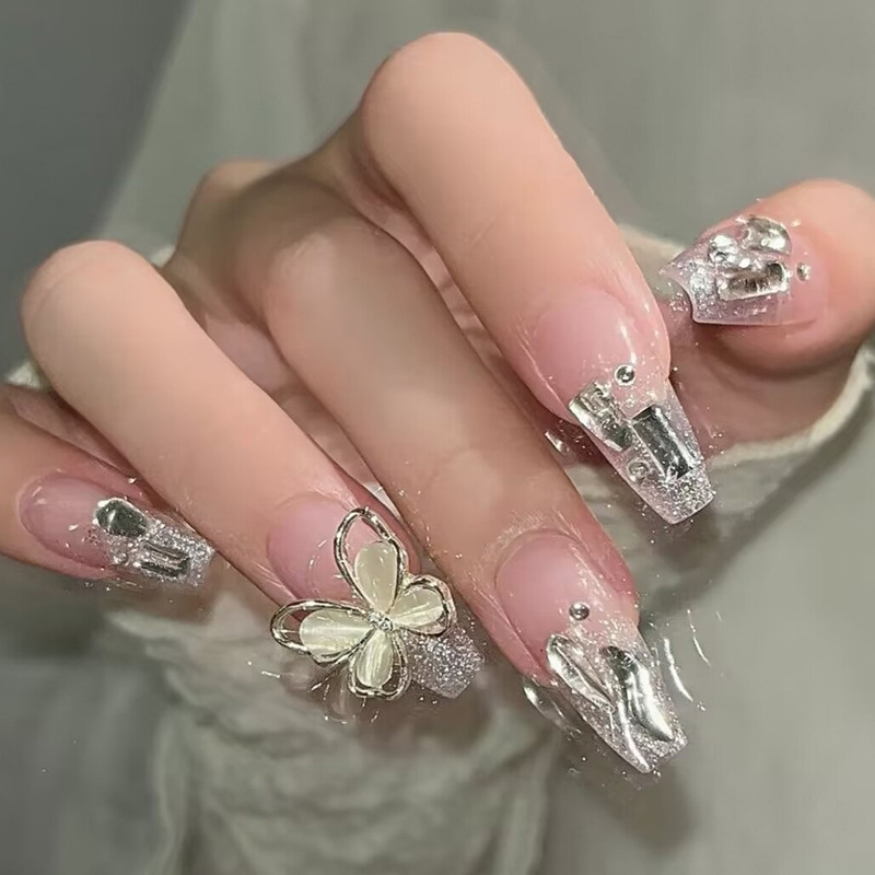 Handmade wearing nail art nail plates手工穿戴甲穿戴式指甲