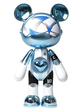 星际熊轻奢客厅电视柜摆件