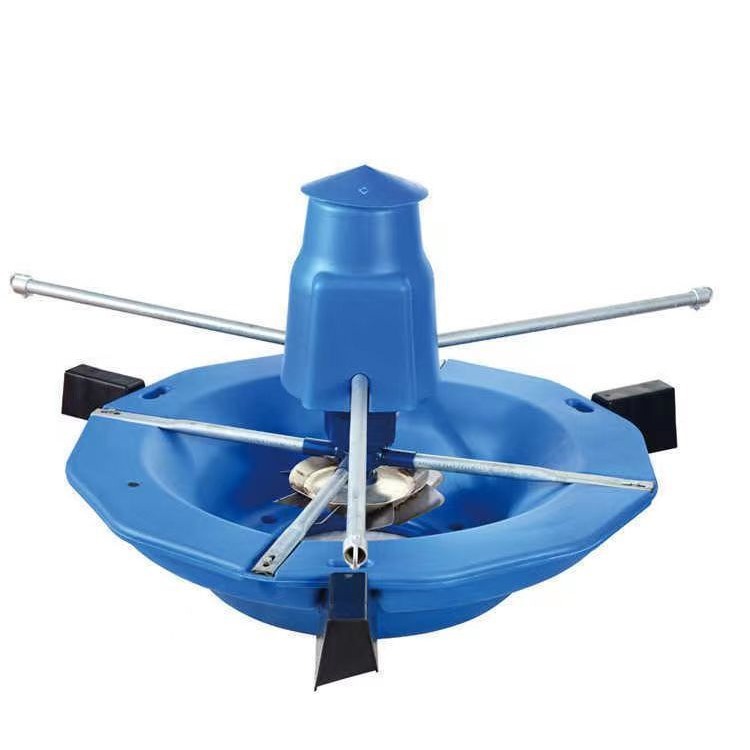 1.5千瓦涌浪曝气推浪式双速增氧机 大功率养殖双速叶轮式增氧机