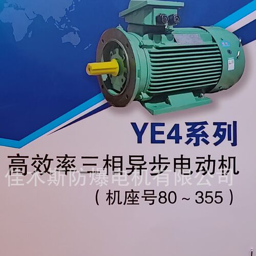 佳木斯电机 YE4-100 高效三相异步电动机