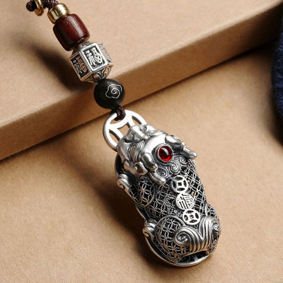 适用泰莉貔貅钥匙扣男女个性创意挂饰复古民族风汽车钥匙圈a1968