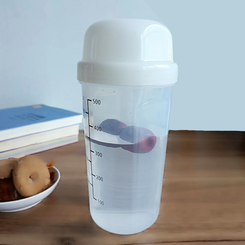 摇摇杯蛋白粉运动刻度600ml