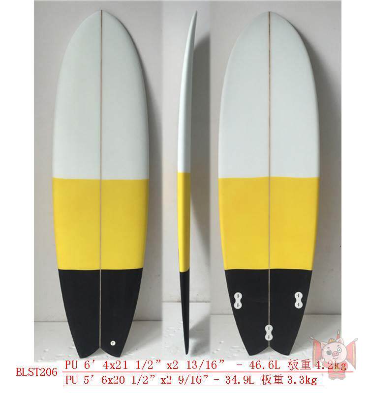 划桨板专业定制PU冲浪板EPS站立式滑水浆板短板长板水上浮力浆板