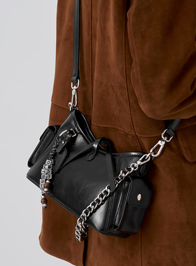 CHUDAO2026新款真皮腋下包包女小众高级质感牛皮手提单肩斜挎包女