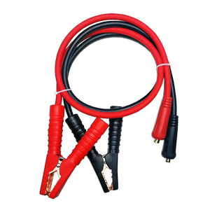 汽车应急启动电源快速接头连接线纯铜加粗25平方10米带夹子强启16
