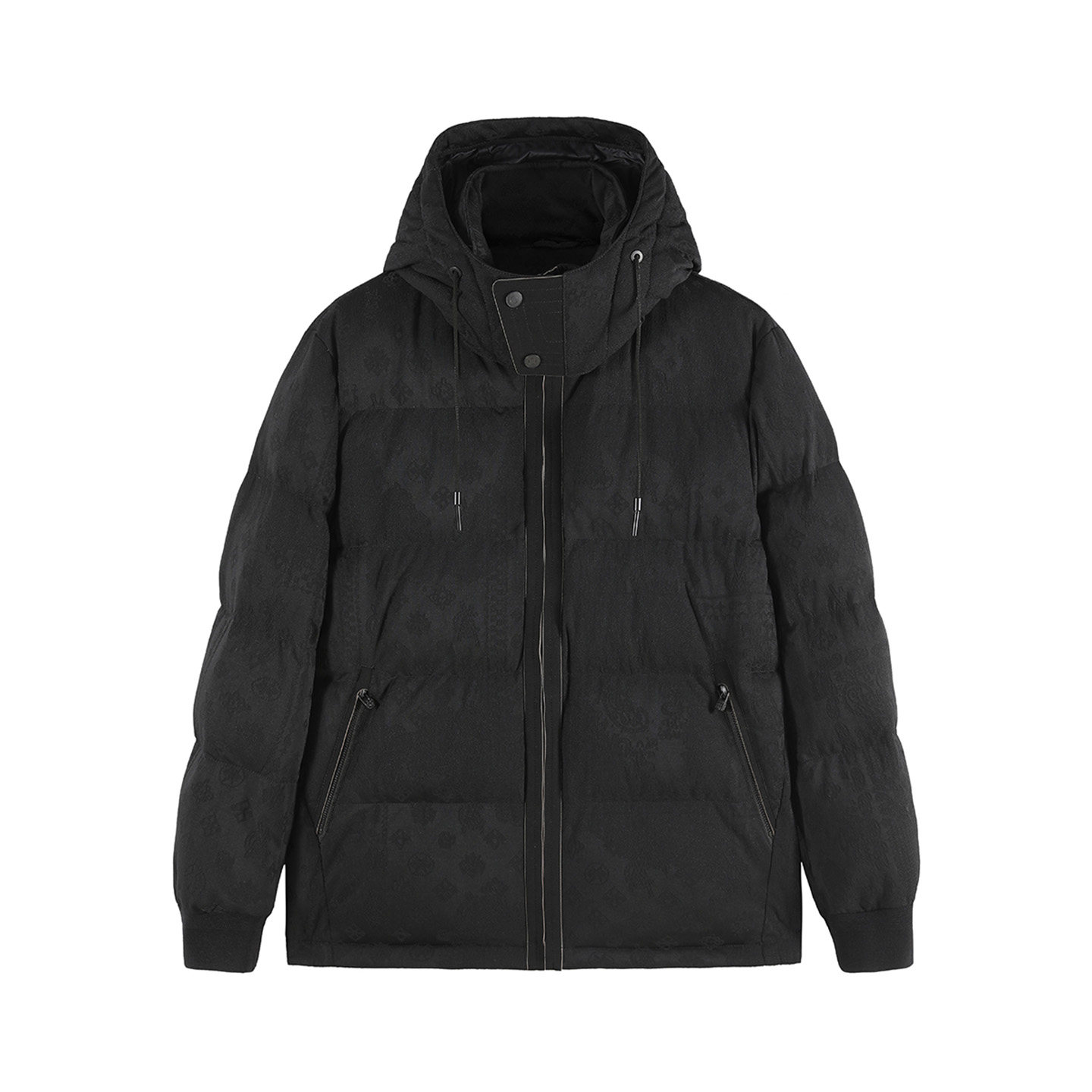 ANDREW MACKENZIE男士秋冬款休闲舒适连帽鹅绒厚款羽绒服外套上衣