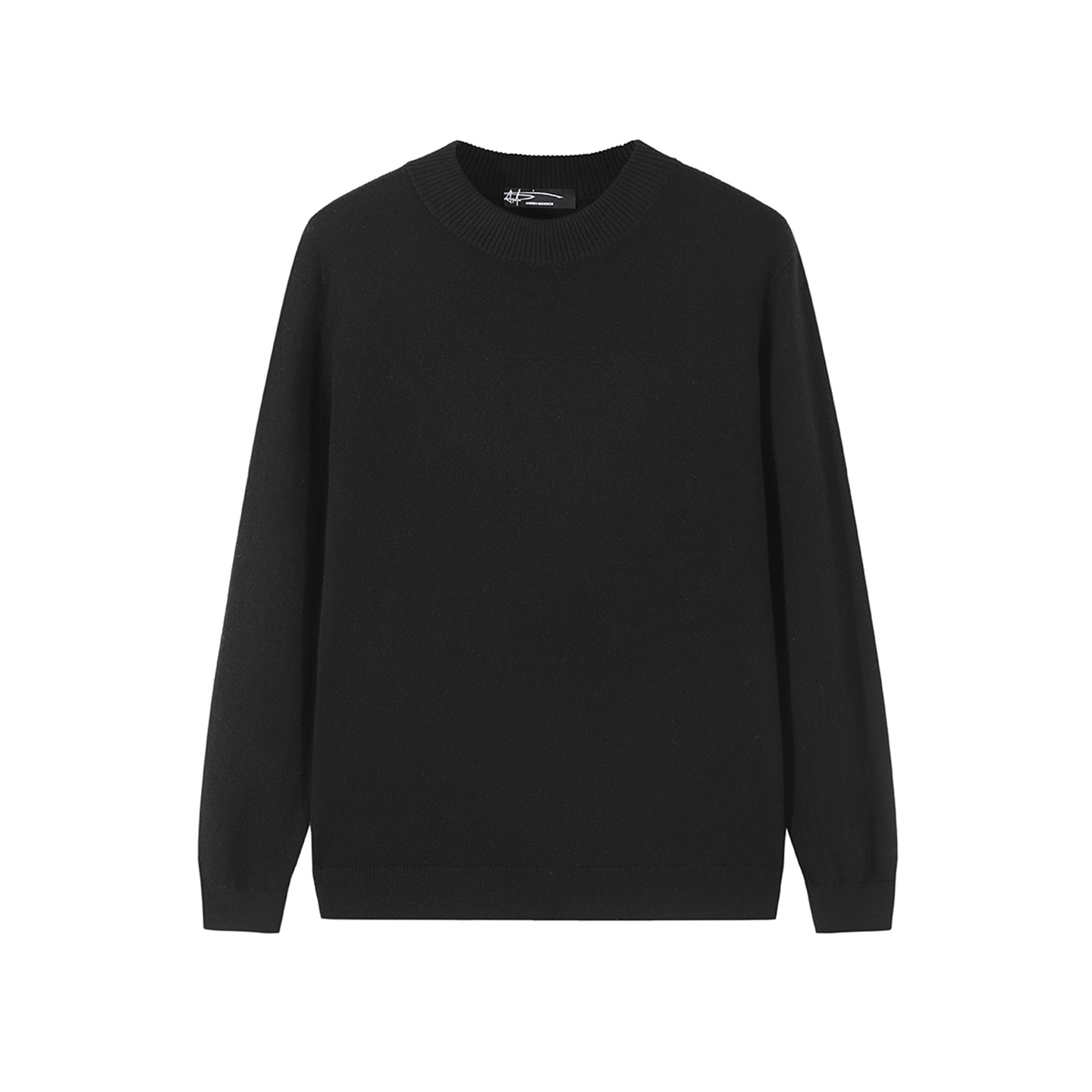 ANDREW MACKENZIE男士秋冬款休闲舒适山羊绒圆领套头毛衫内搭上衣