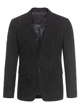 ANDREW MACKENZIE意大利 奢侈品 男装秋冬 商务休闲 男士黑色西服