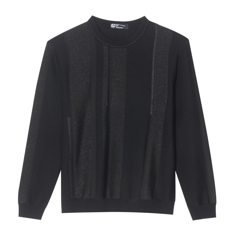 ANDREW MACKENZIE男士 秋冬款休闲舒适绵羊毛圆领套头毛衫上衣