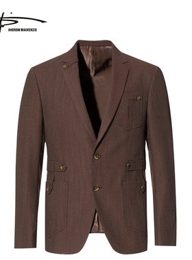 ANDREW MACKENZIE意大利春季新款男装商务西服外套551072312121