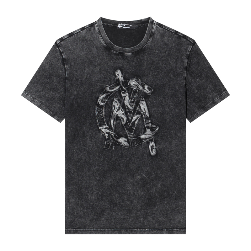 AMK意大利渐变短袖T恤潮流