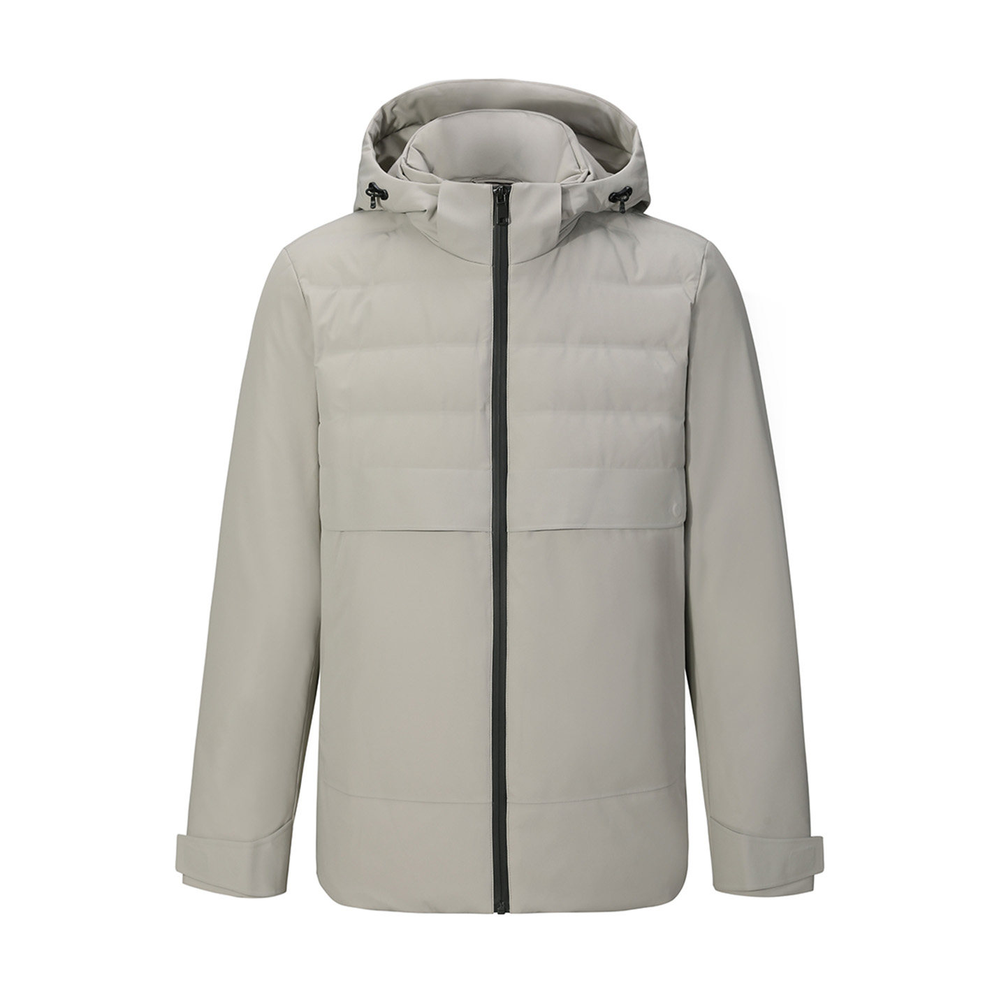 ANDREW MACKENZIE男士 秋冬款休闲舒适白鹅绒连帽羽绒服外套上衣