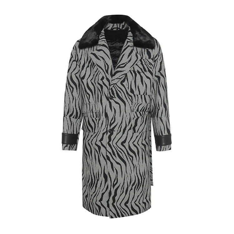 ANDREW MACKENZIE意大利男装时尚中长款大衣男冬毛呢551102144313