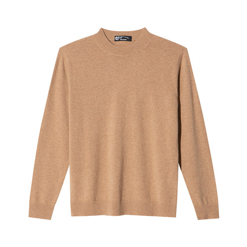 ANDREW MACKENZIE男士秋冬款休闲舒适山羊绒圆领套头毛衫内搭上衣