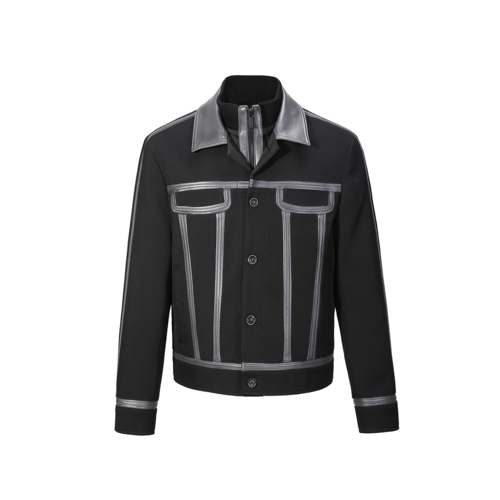 ANDREW MACKENZIE男士秋冬款休闲舒适绵羊毛翻领夹克外套大衣上衣