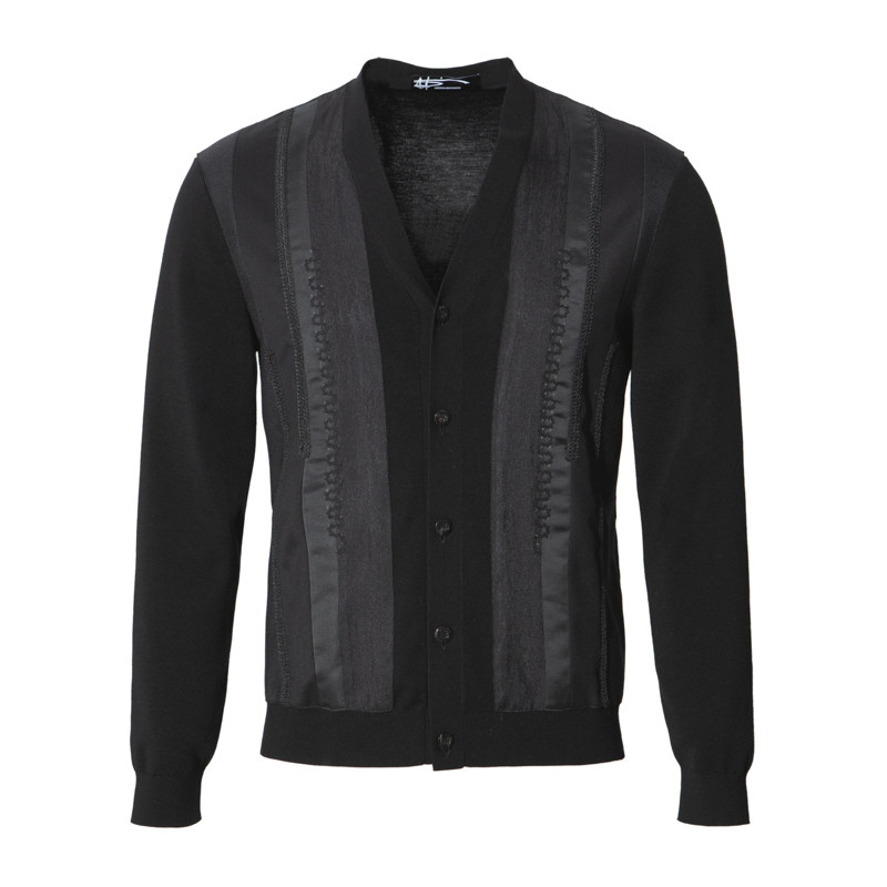 ANDREW MACKENZIE意大利男装23织带针织开衫外套551062312852