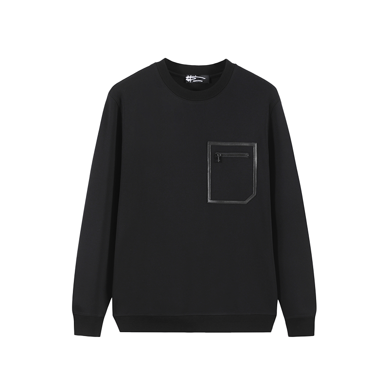 ANDREW MACKENZIE男士 秋冬款休闲舒适薄款圆领长袖T恤上衣