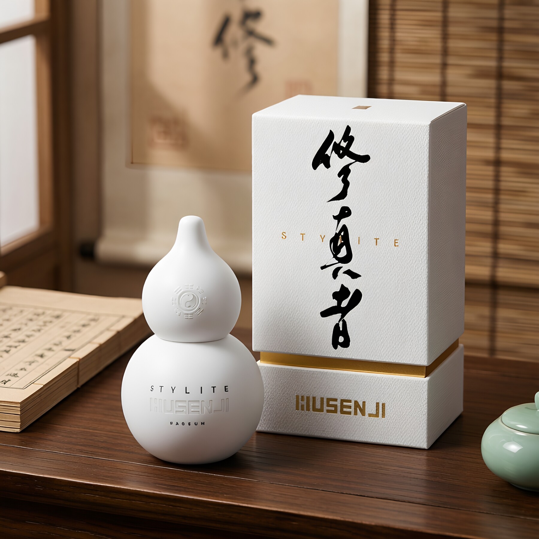 HUSENJI花笙记香水修真者白龙青蛇长安火锅葫芦香水试香小样