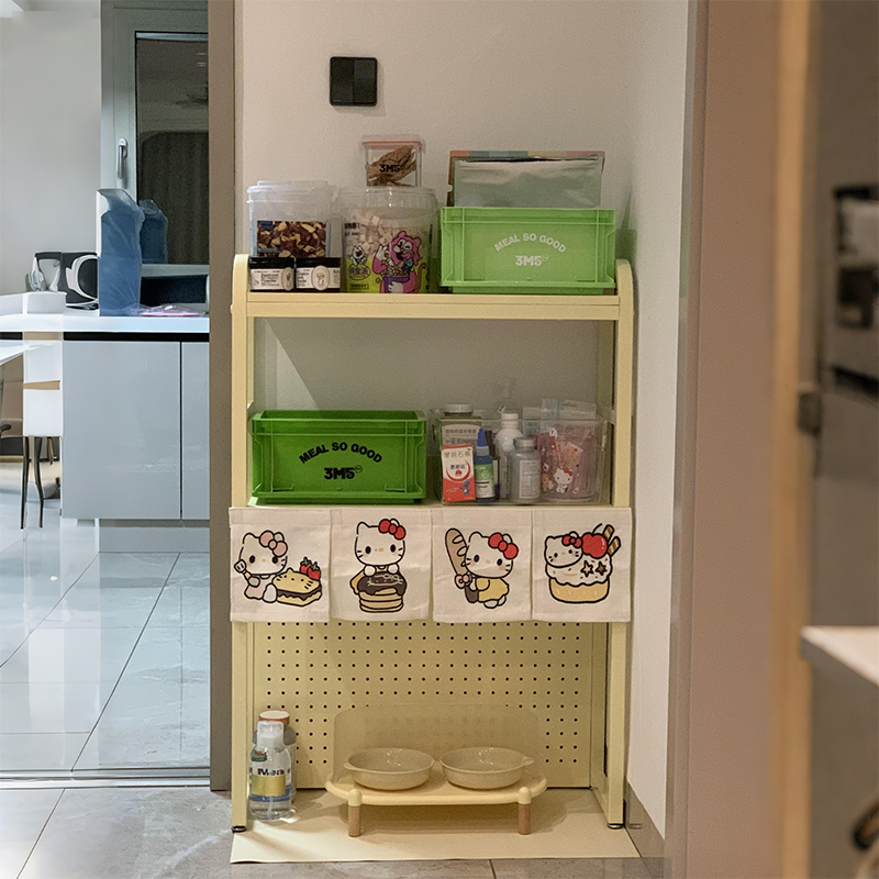 小狗食堂装修日记置物架