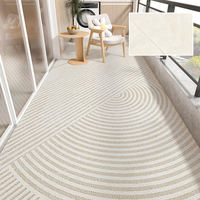 Balcony special floor mat pvc no-wash and washable carpet, outdoor waterproof, sun-proof and anti-slip large area full-lay leisure mat thumbnail 8