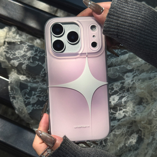Unliplan 原创设计双层粉色手机壳适用苹果17/16iphone15promax新款韩系ins情侣款高级感小众防摔保护套外壳