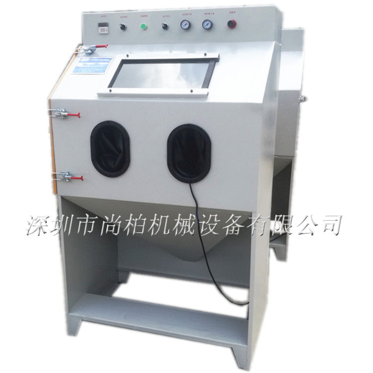 深圳喷砂机厂家直销9060手动喷砂机去氧化皮残渣五金模具高效节能