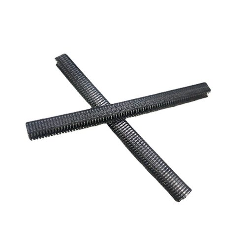 高碳钢码钉门窗金刚网铝合金k408u型尖脚钉户外藤家具枪钉