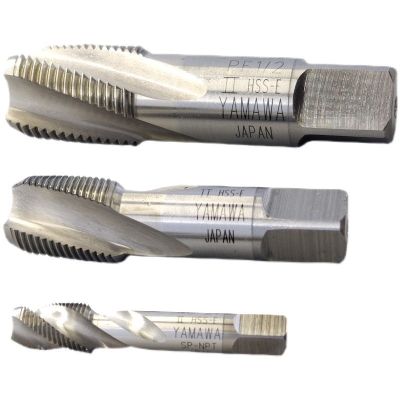 雅玛哇RC1/16至2寸各规格高钴高速钢HSSE圆锥管螺纹丝锥