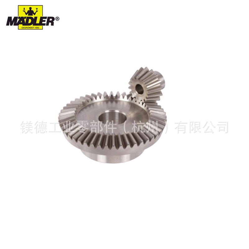 不锈钢制 带铣削 鼓形齿 直齿 伞齿轮  传动比 1:1至4:1