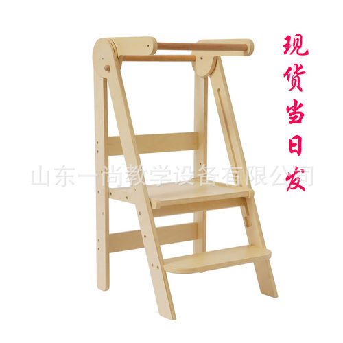 儿童洗手凳宝宝脚踩凳子learning tower洗漱台阶脚踏凳蒙氏学习塔