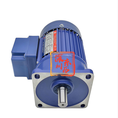 TL厦门东历电机PF18-0100-50S3 YS100W-4P减速马达1/8HP立式安装