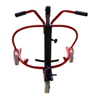 铁塑两用油桶车 脚踏式液压油桶车 多功能油桶搬运车