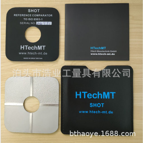 英国高科HTechMT喷砂喷丸表面粗糙度比较样块ISO8503标准