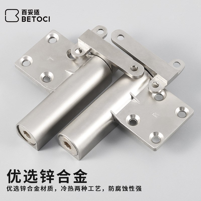 金属款梳妆台合页 化妆台镜子折叠收纳合页铰链 隐藏式缓冲任意停