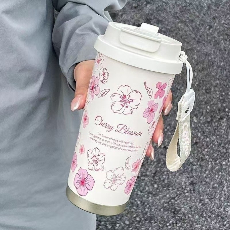 咖啡杯保温保冷外出儿童水壶新款大容量学生冰水时尚随行幼儿园直,餐饮具,保冷/保温杯,淘宝优惠券,粉丝福利购,淘宝优惠卷