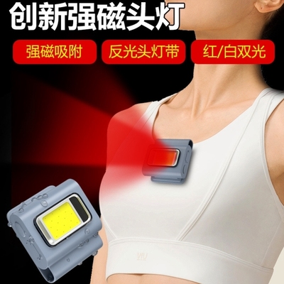 夜钓感应头灯便携专用户外头灯头戴头带神灯户外超新照明手电筒钓