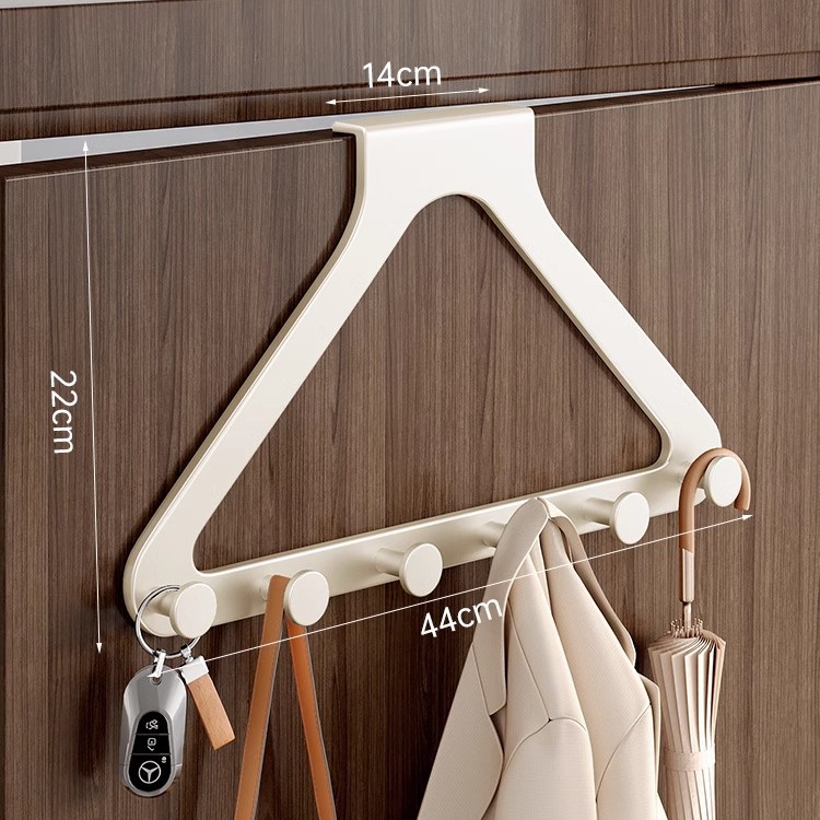 门后面挂衣架衣架门后多功能挂钩