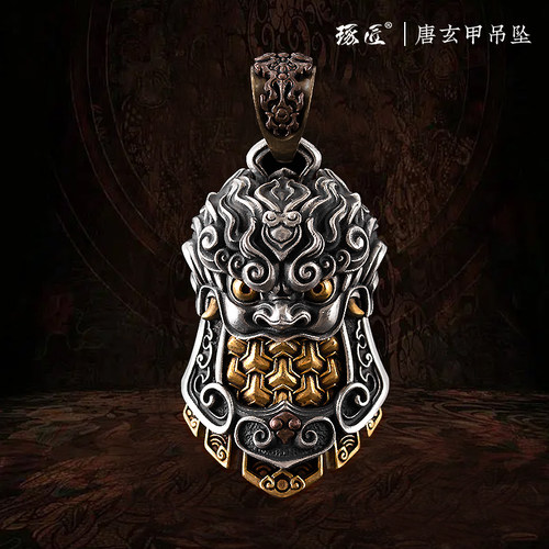 琢匠男s925银轻奢小众吊坠