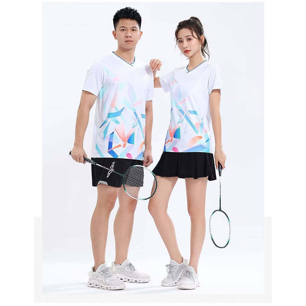 2025新款羽毛球服男女款套装速干透气吸汗运动比赛训练服团购定制