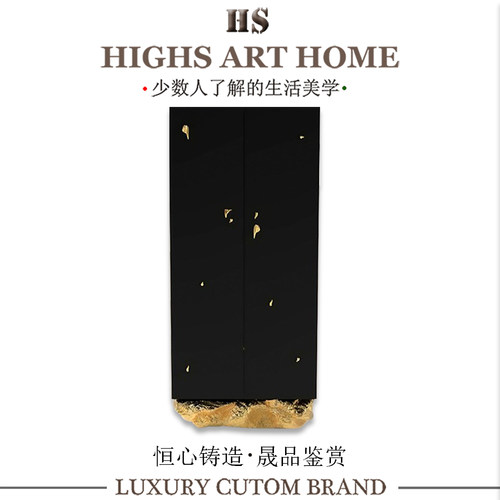 餐边柜恒晟创科高档储存意式实木