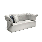 意式 轻奢真皮沙发现代戛纳设计师高端别墅大户型客厅多人组合沙发