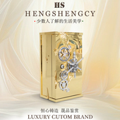 Bocadolobo不锈钢百万富豪保险柜设计师家用高级感密码 防盗储物柜