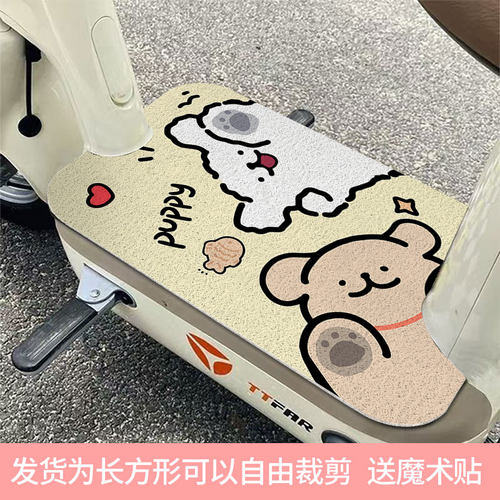 电动车脚垫防水丝圈垫子