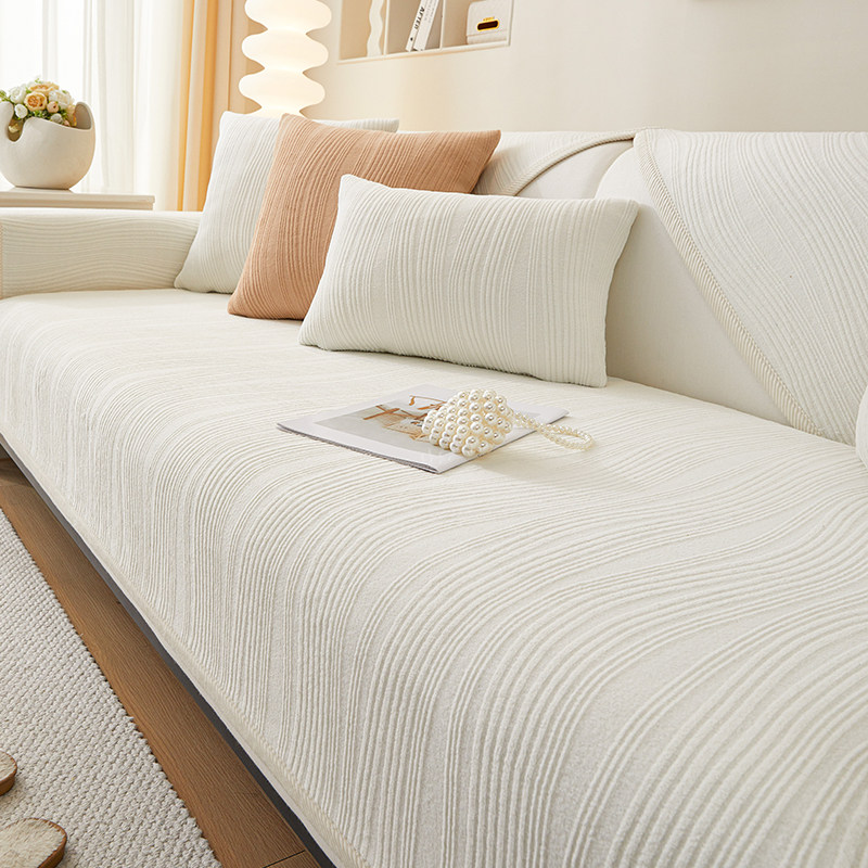 法式奶油风沙发垫冬2025新款四季通用皮沙发套罩毛绒盖布巾坐垫子,居家布艺,沙发垫,淘宝优惠券,粉丝福利购,淘宝优惠卷