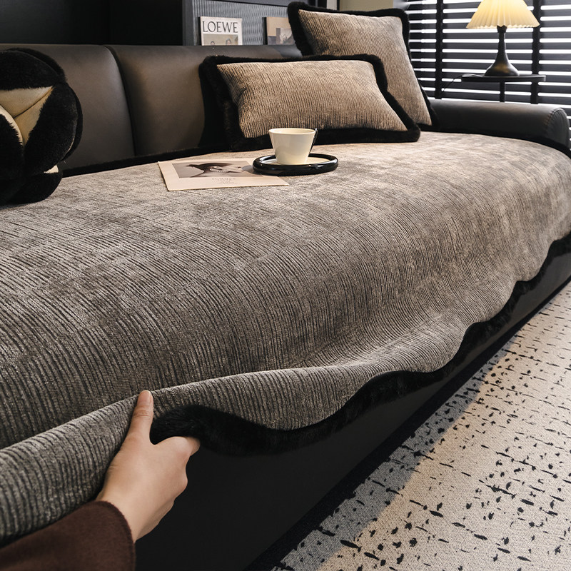 2025新款高级感异形沙发盖垫四季通用固定防滑直排坐垫子盖布套罩,居家布艺,沙发垫,淘宝优惠券,粉丝福利购,淘宝优惠卷