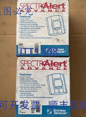 原装供应（2 件装）SPECTRAlert SYSTEM SENSOR SR -